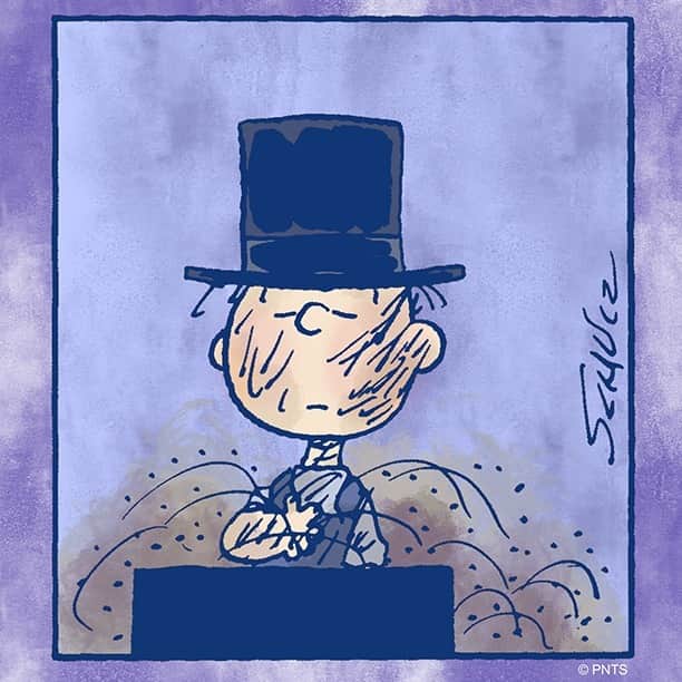 スヌーピーのインスタグラム：「Dusty yet dignified」