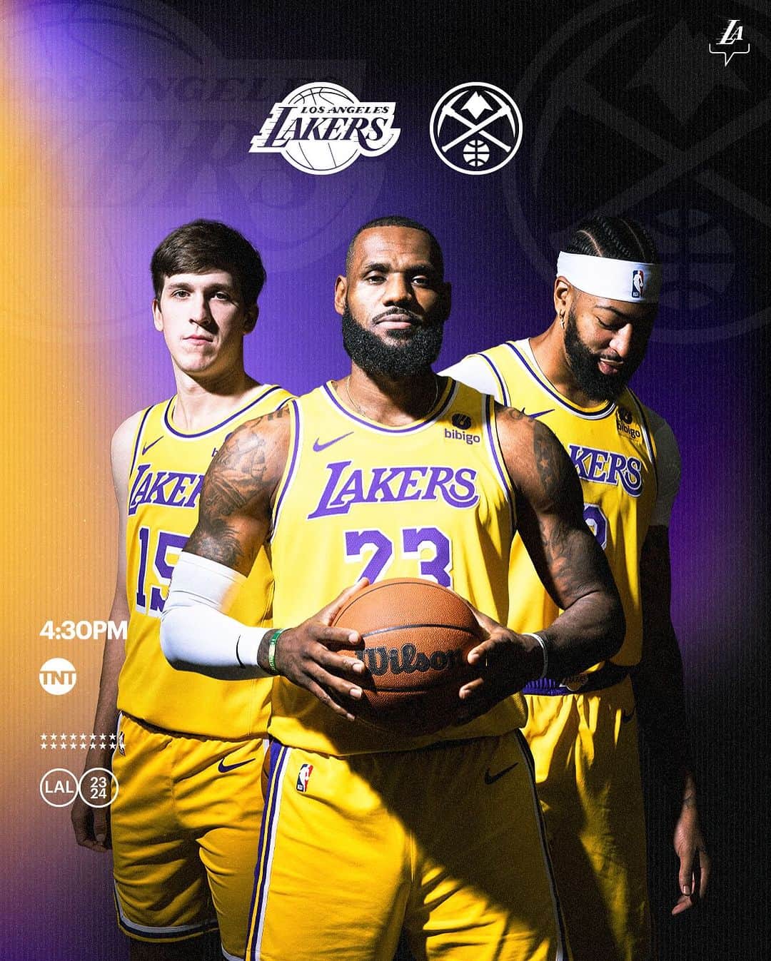 Los Angeles Lakersさんのインスタグラム写真 - (Los Angeles LakersInstagram)「GAME DAYYYYY」10月25日 0時37分 - lakers