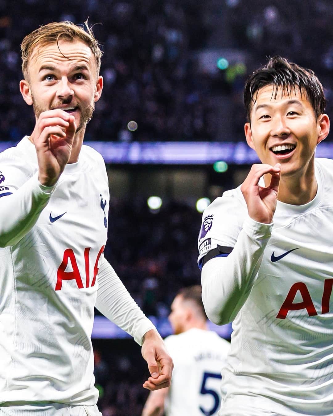 Skills • Freestyle • Tekkersのインスタグラム：「Tottenham have themselves a new duo this season 🎯​ ​ James Maddison: three goals, five assists ​ Heung-min Son: seven goals, one assist」