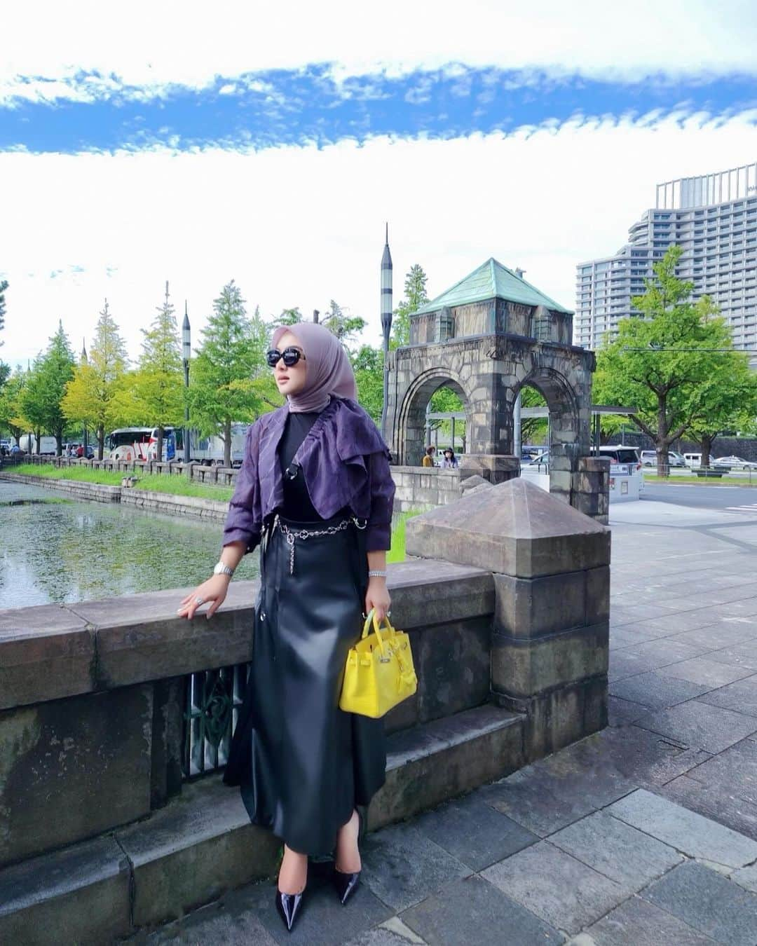 Syahriniのインスタグラム：「•  ~ So Be Patient With Gracious Patience ~  _________________________ ~𝓢𝓨𝓡~ _______________________  #PrincesSyahrini #Tokyo_October2023」