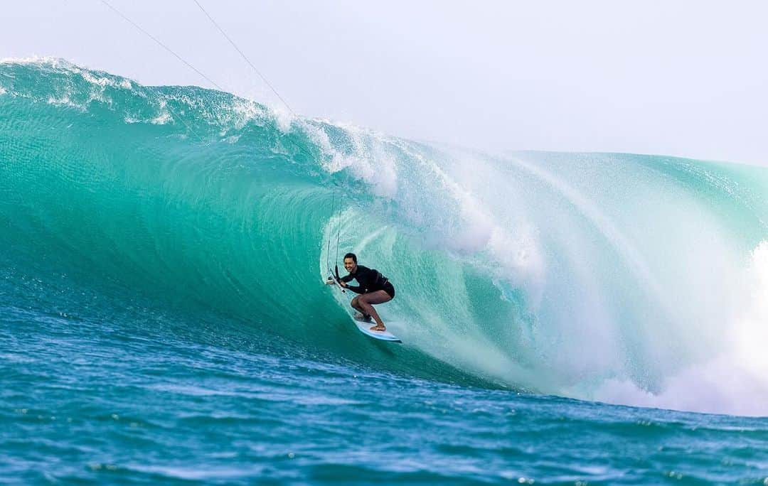 patagoniaのインスタグラム：「Moona Whyte pulls on the reins and waits for the giddy up.   Photos: James Boulding (@jamesboulding)」