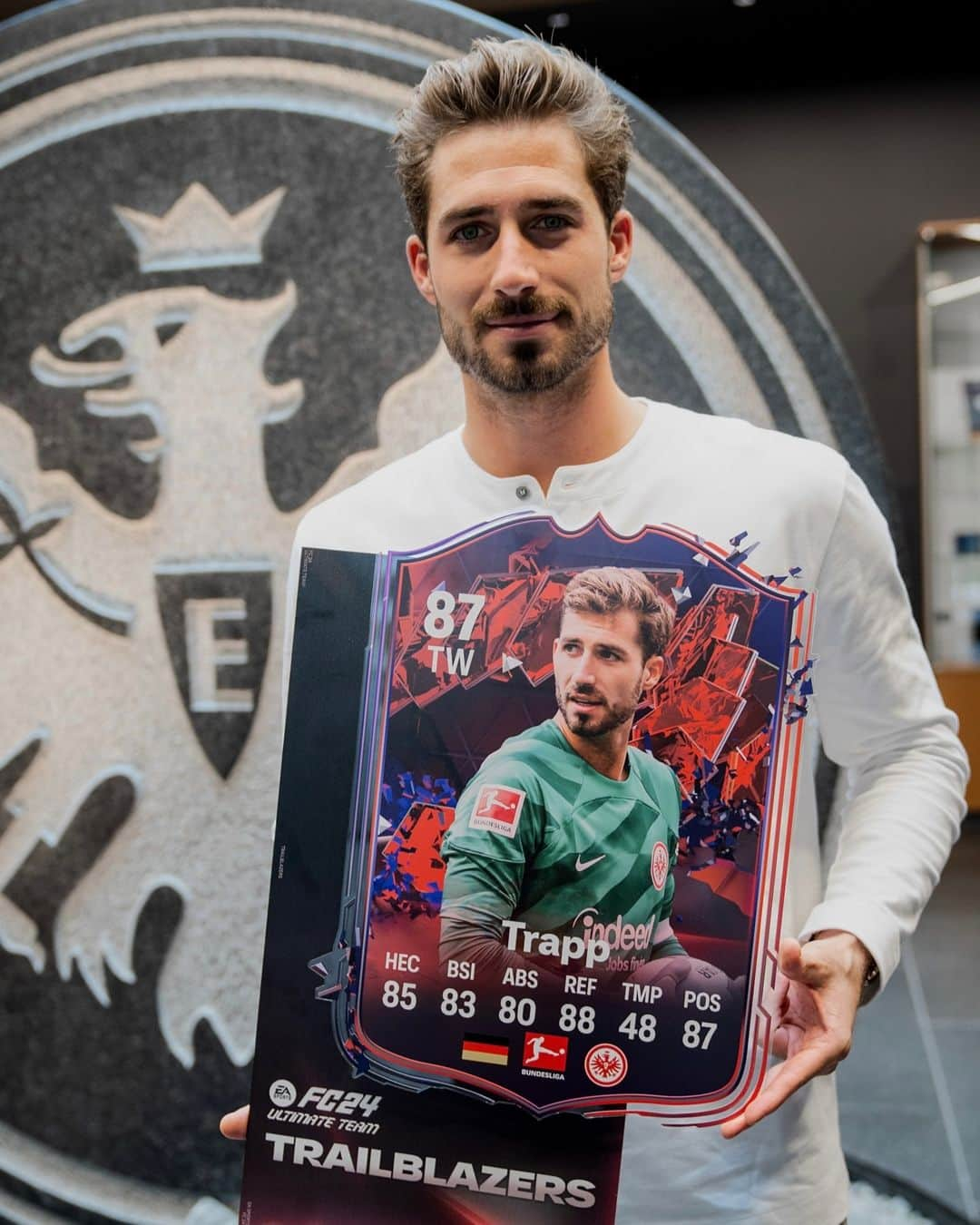 ケヴィン・トラップのインスタグラム：「New special card from @easportsfut 👊  Did you get yours already ?   #ea #easports」