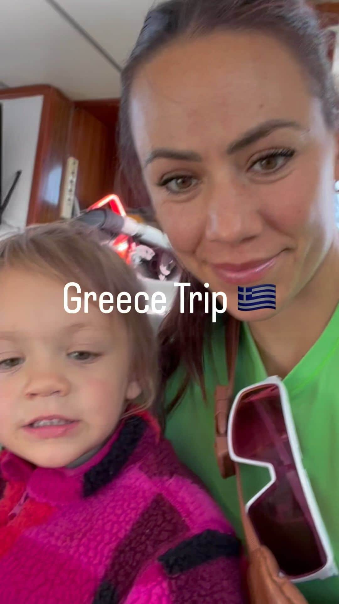 Camille Leblanc-Bazinetのインスタグラム：「Greece Recap!  Just wrapped up an 8-day cruise through the stunning landscapes of Greece! Taking on such a grand adventure with a 3-year-old in tow was no small feat, but oh, was it worth every moment. The highlight? Immersing myself in the joy of family time.   And can we talk about the food in Greece? Absolutely divine! Each bite felt like a celebration of life itself.   Feeling incredibly blessed to have had the opportunity to experience this, even if we were running on empty for a week post-trip! Now, I’m seriously contemplating homeschooling my little one all the way through to college. Wish me luck! 🤪  Stay tuned for a post on all the tips and tricks we picked up for staying healthy while indulging to our hearts’ content.」