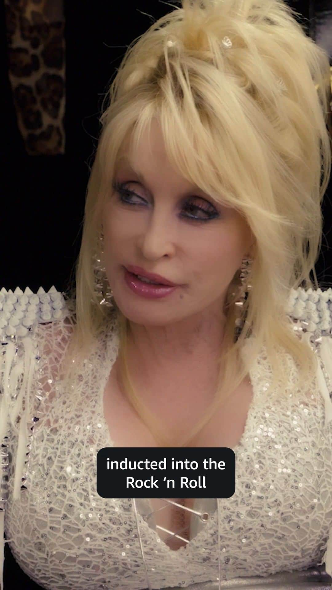 のインスタグラム：「@dollyparton has always been a rockstar! 🎸 Watch the full episode of The Walk In out now on YouTube!」