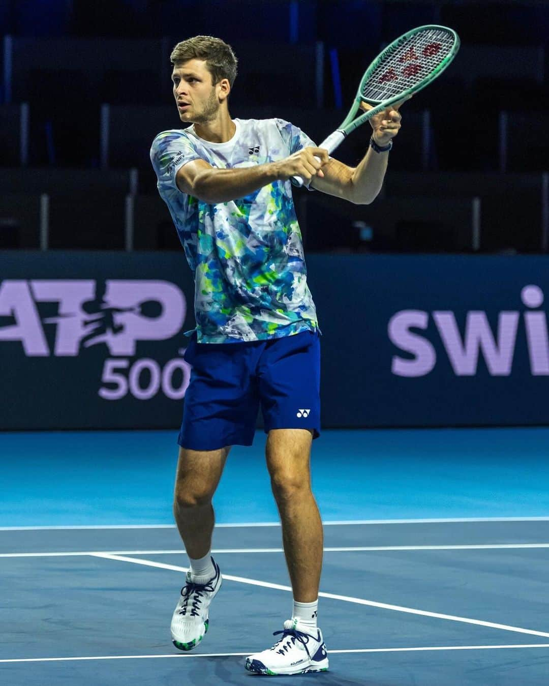 フベルト・フルカチュのインスタグラム：「My debut here in Basel!🇨🇭Let’s keep it going 💪」