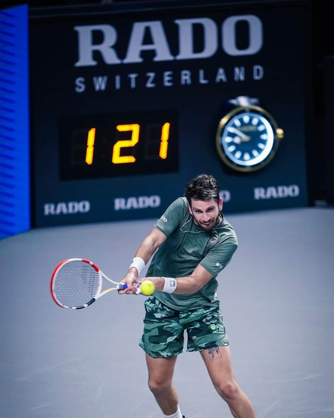 キャメロン・ノリーのインスタグラム：「Moving on ⚡️✅ Great to have some @rado support this week in Vienna 🇦🇹」