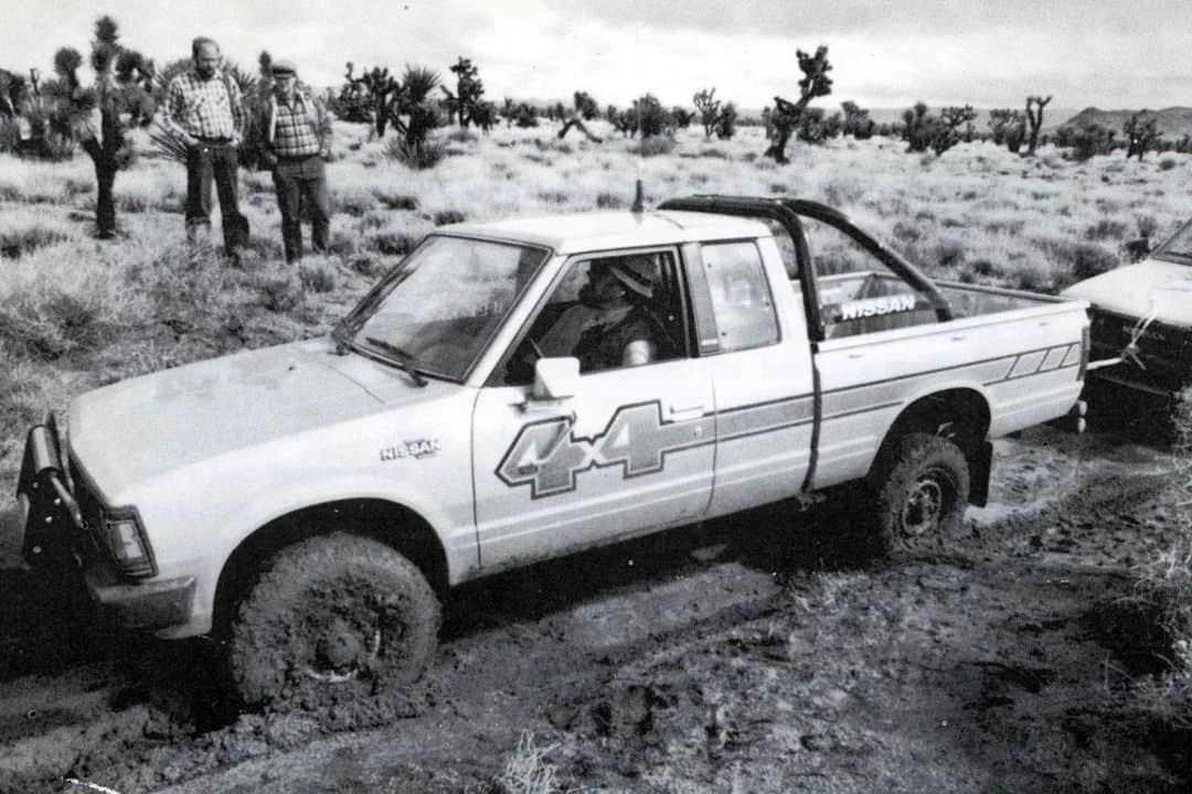 Nissanさんのインスタグラム写真 - (NissanInstagram)「In 1983, Nissan dared to tackle the Mojave Road’s extreme desert conditions in the original Hardbody. Forty years later, we did it again in the new Frontier! 🔥   #Nissan #NissanFrontier #Daring23 #Nissan90th #Frontier #Truck #TruckLover #TruckLovers #PickUpTruck #PickUp #Adventure #OffRoad」10月28日 23時30分 - nissan