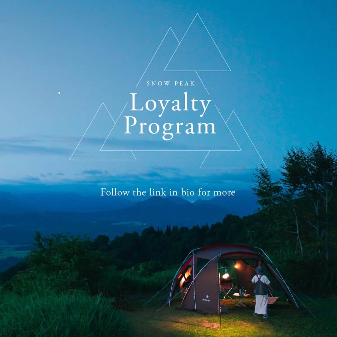 Snow Peak USAさんのインスタグラム写真 - (Snow Peak USAInstagram)「Today, we're excited to introduce the Snow Peak Loyalty Program! Join our community of Snow Peakers, earn points for every purchase, and unlock exclusive releases and rewards at each tier. Swipe to learn more!  Follow the link in bio to see your status or create an account.  #snowpeakusa #snowpeak #campingbrand #snowpeakers」10月25日 3時41分 - snowpeakusa