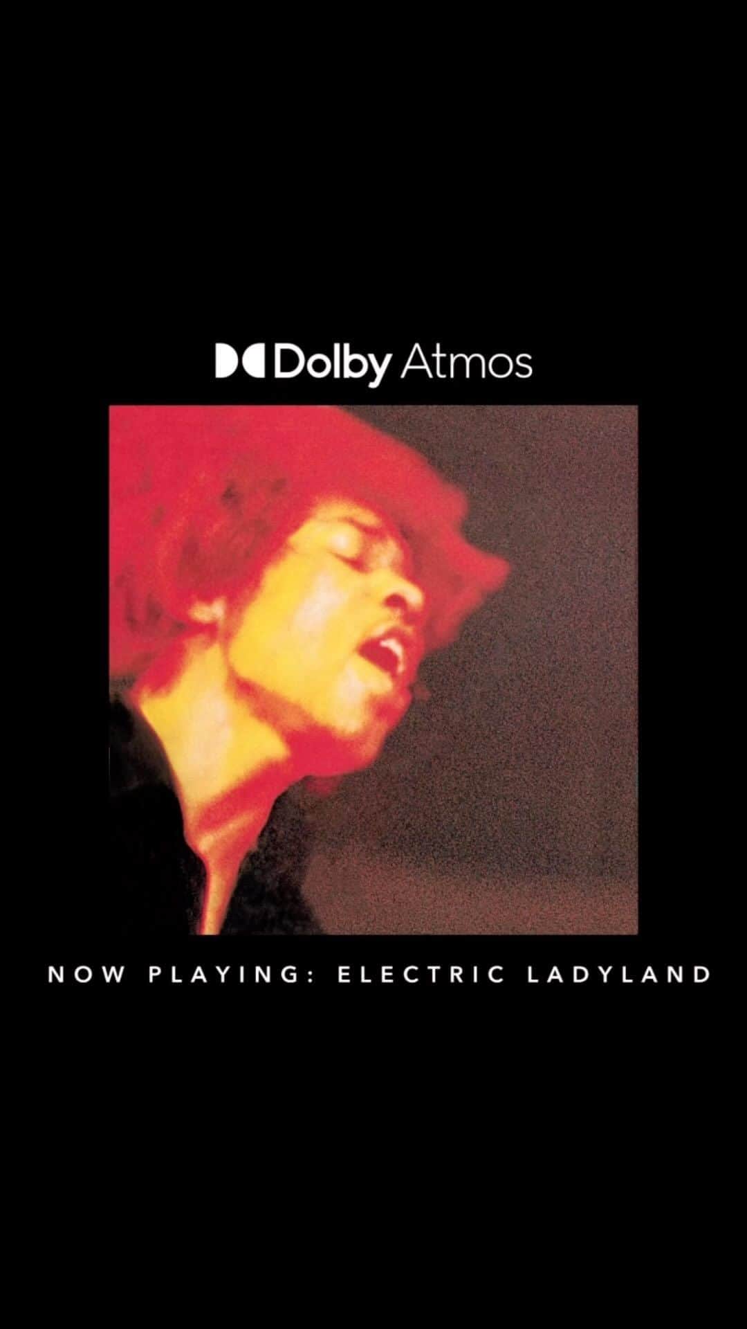 ドルビーラボラトリーズのインスタグラム：「Have You Ever Been (To Electric Ladyland)? The Jimi Hendrix Experience’s iconic third studio album is now available in #DolbyAtmos  Visit our bio link or https://jimihendrix.lnk.to/ElectricLadylandAtmosIA  #JimiHendrix #Hendrix #ElectricLadyland #Tidal #AppleMusic #AmazonMusic #Dolby @dolbylabs」