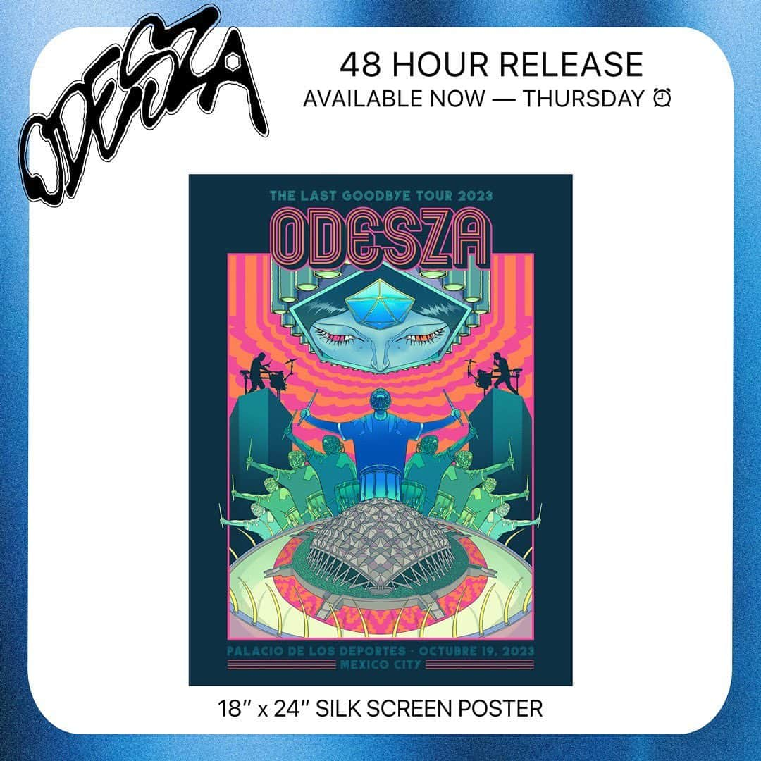 オデッザさんのインスタグラム写真 - (オデッザInstagram)「Limited edition merch, available only for the next 48 hours.   store.odesza.com」10月25日 4時08分 - odesza