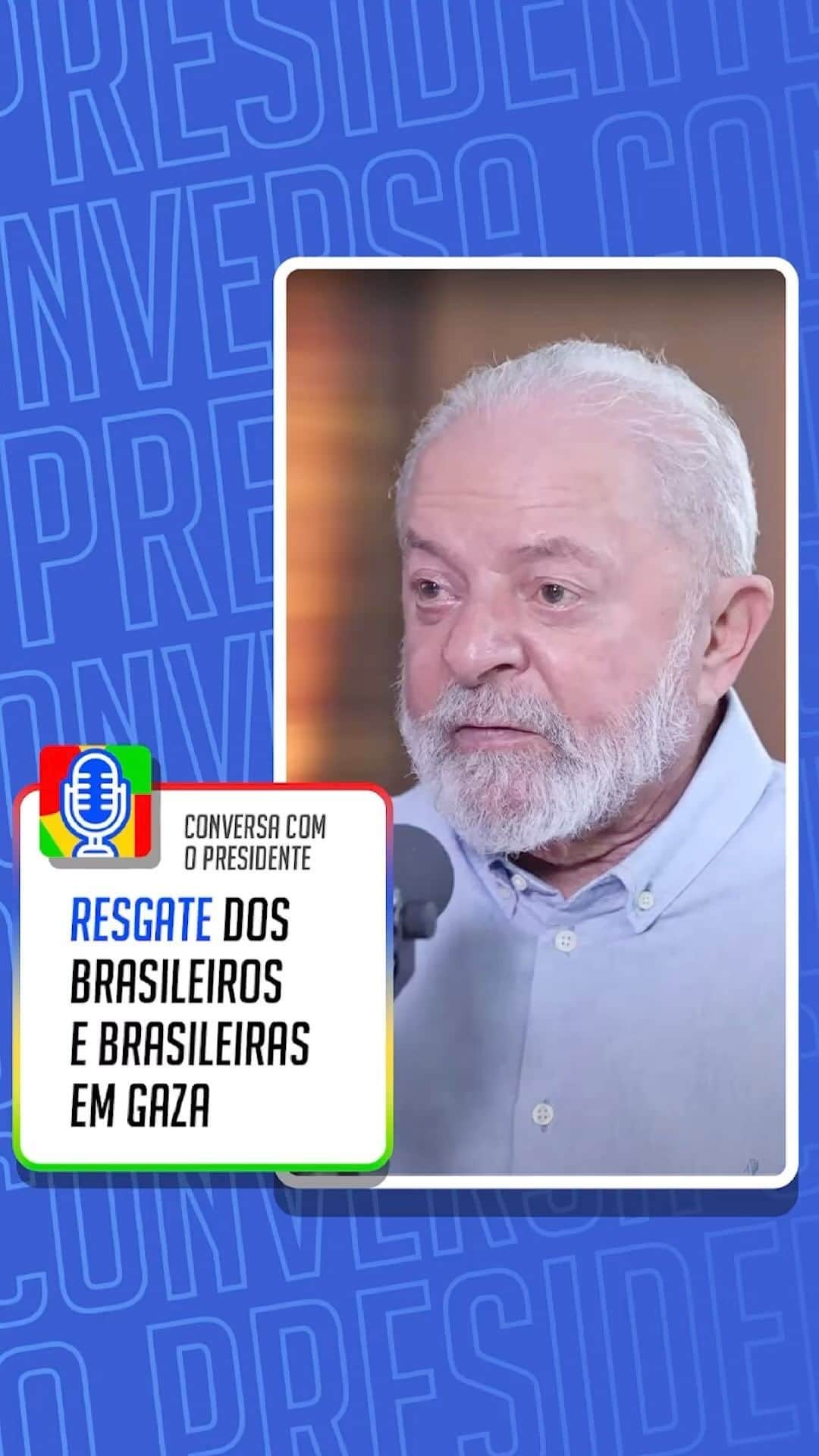 のインスタグラム：「O Brasil segue a sua missão de defender a paz no mundo e a garantia dos direitos dos brasileiros e brasileiras vítimas da guerra.   🎥 Audiovisual/PR」