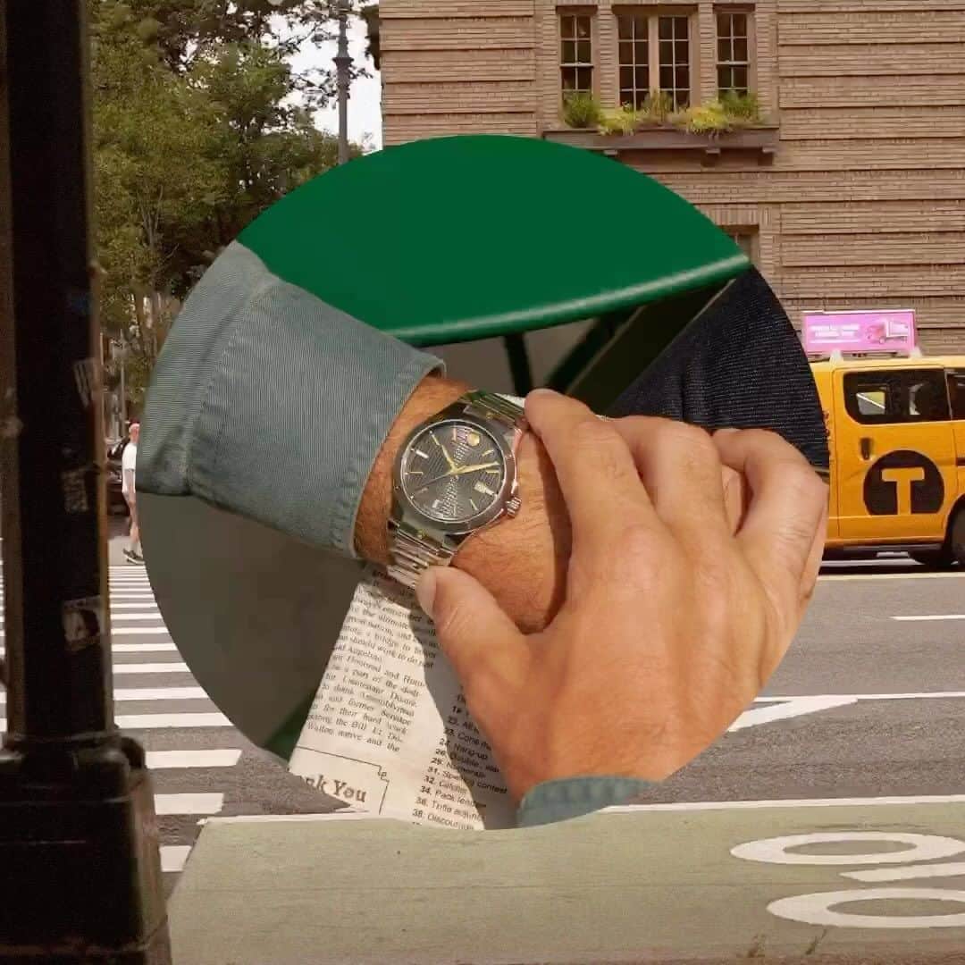 モバードのインスタグラム：「Timekeeping made timeless.  Featuring: Movado SE」