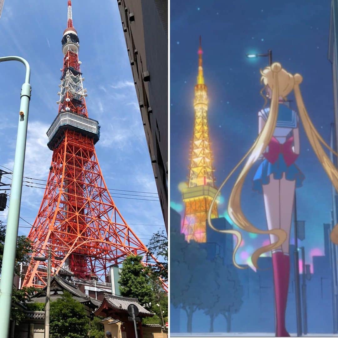 のインスタグラム：「✨🌙 I’m already planning my Japan trip for next year! Who’s going to the Sailor Moon Museum in 2024?! 🌙✨  #sailormoon #セーラームーン #tokyo #tokyotower #japan」