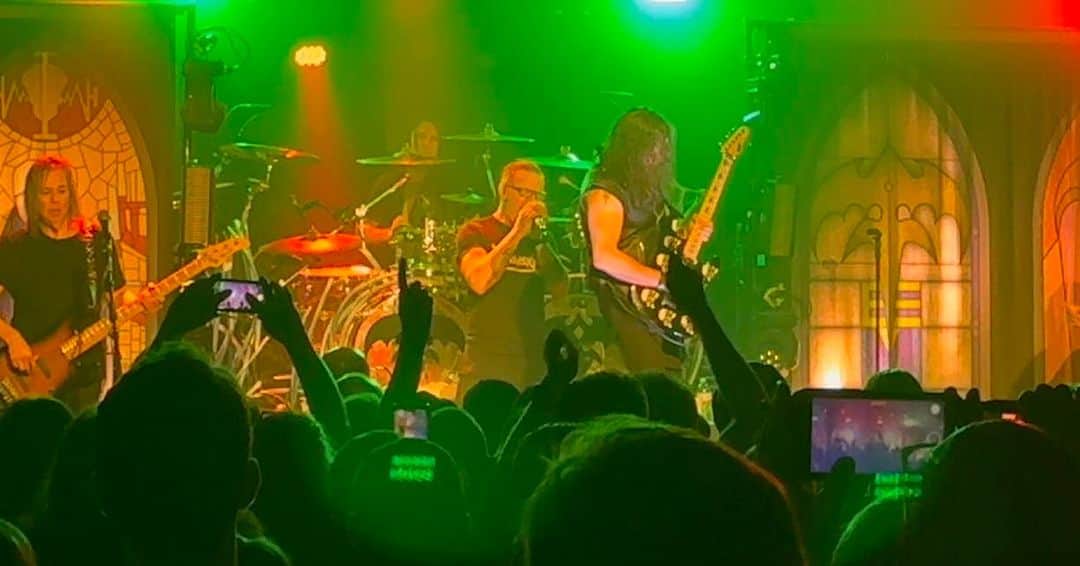 のインスタグラム：「At the @bmoresoundstage feat. Matt Barlow of @ashesofaresofficial 🤘#queensryche #mattbarlow #goodtimes #memoriesmade #bandofbrothers  #theryche #rychersrule #bestfans #rychernation」