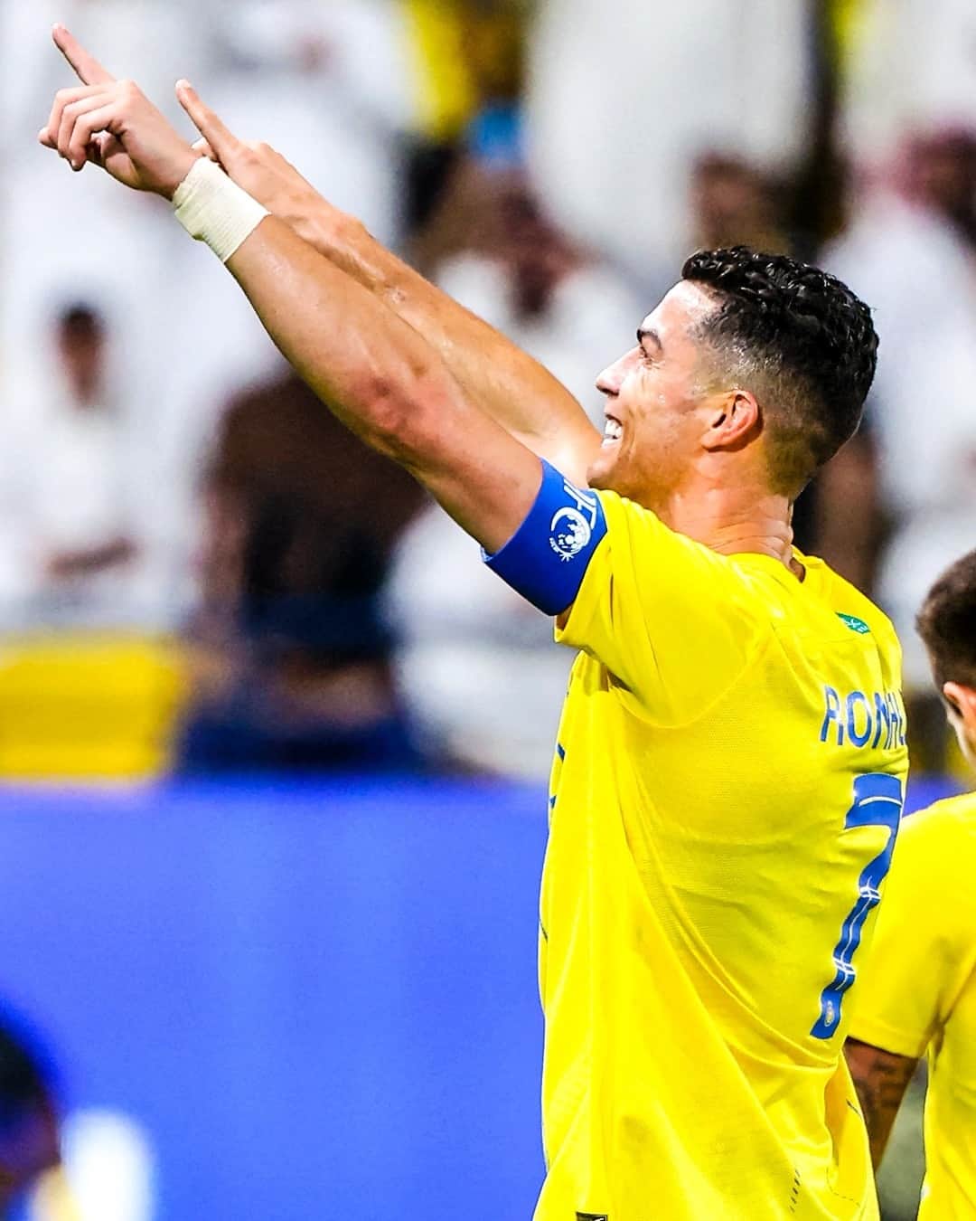 Skills • Freestyle • Tekkersのインスタグラム：「Ronaldo had a backheel assist and two ludicrous goals in Al-Nassr's 4-3 win over Al-Duhail—he loves a big performance in the U̶E̶F̶A̶ AFC Champions League 🌟」