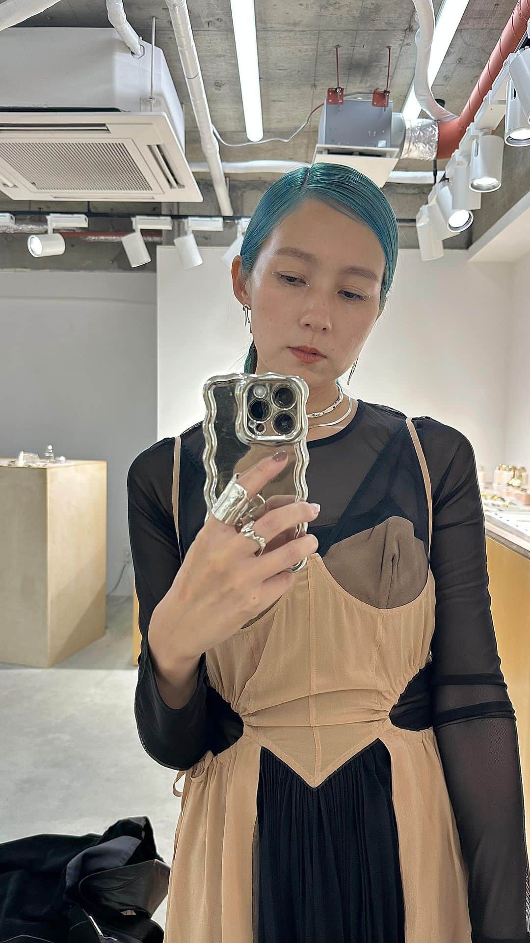 三苫愛のインスタグラム：「at @pluietokyo」