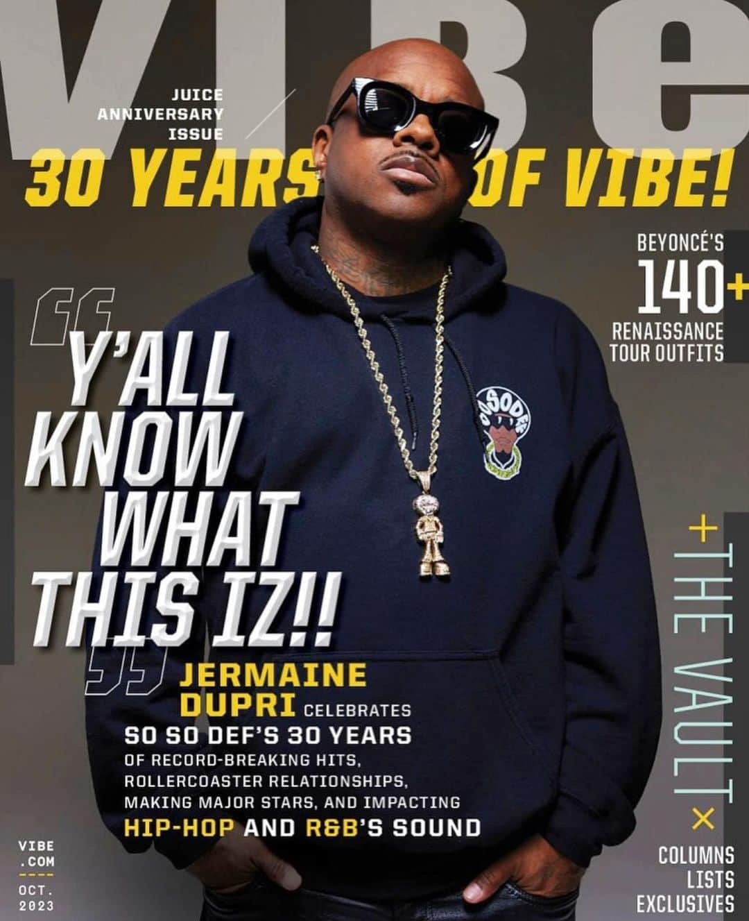 バウ・ワウのインスタグラム：「This shoulda happened over 10 yrs ago! Congrats on the cover @jermainedupri   #revengeseason #SSD30」