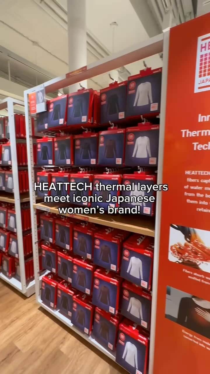 uniqlousaのインスタグラム：「Sophisticated style meets high-tech HEATTECH! 🔥  The intricately constructed design details of Mame Kurogouchi blend with the smooth and warm functionality of HEATTECH, making for the perfect way to keep the heat in pure style!  #Uniqlo #Uniqlousa」