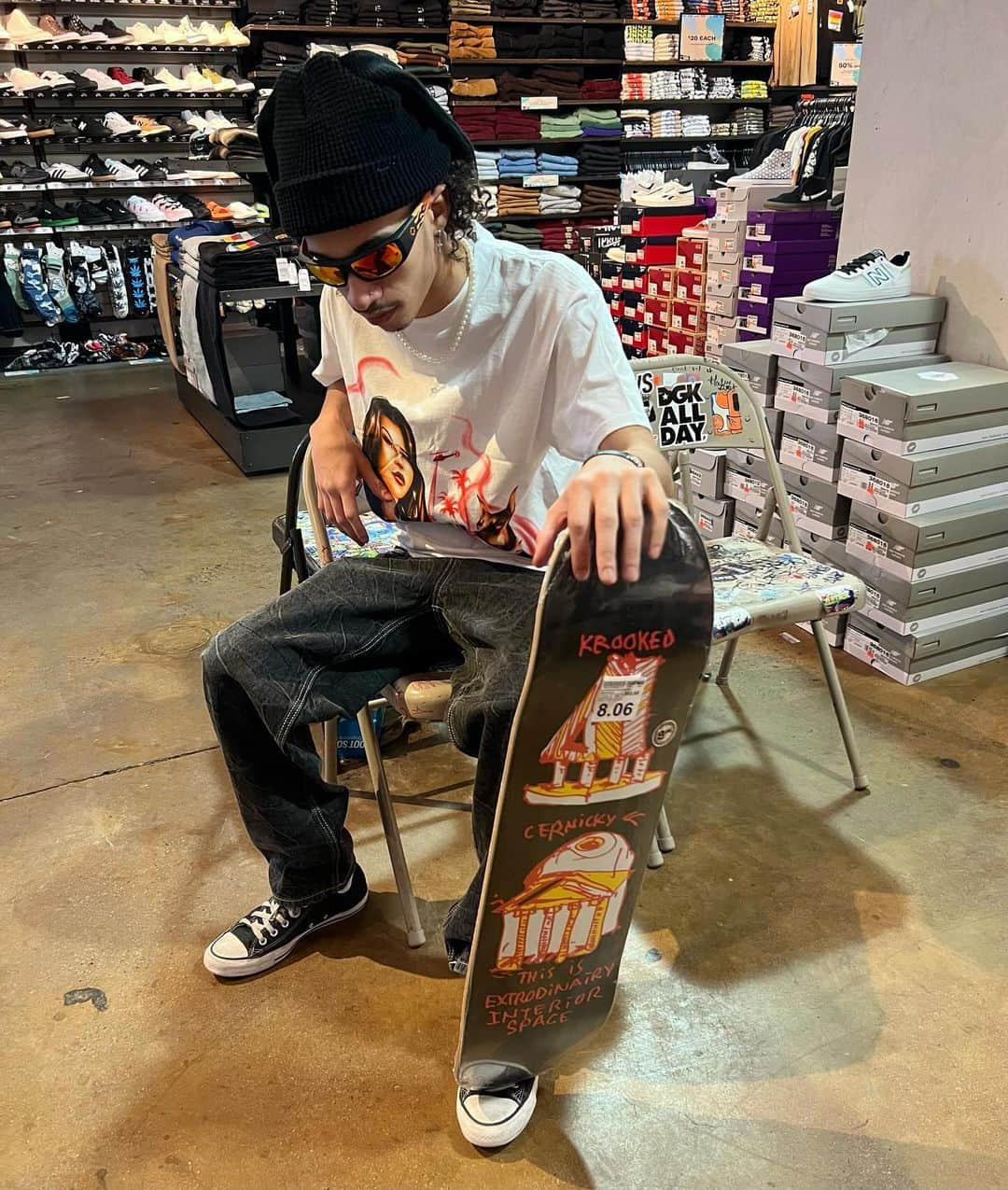 zumiezのインスタグラム：「Fire stuff came in our shipment today! Stocked with a bunch of new and classic styles of Empyre and Ninth Hall bottoms, new decks, beanies, and a ton more. Come check em out!!! 💯🔥」