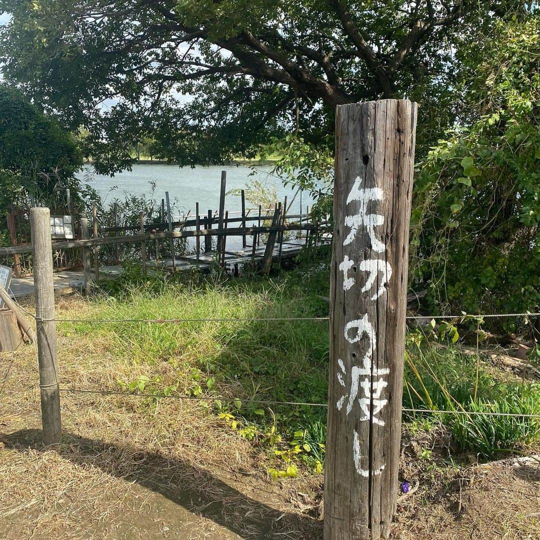 坂東亀三郎さんのインスタグラム写真 - (坂東亀三郎Instagram)「⁡ ⁡ 帝釈天から少し歩いて 矢切りの渡し。 ⁡ 東京は水の街だけど日常で舟移動する事は皆無だからなんだか新鮮、でも懐かしい感じ。 ⁡ 秋空の下の水の上での時間は日常から離れ心身共に和らぎ、良い時間を過ごせました。 ⁡ ⁡ 失われた江戸や東京に一度触れてみたいなと、見る事がない過去を感じながらの乗船でした。 ⁡ #矢切りの渡し #彦さんぽ #歌舞伎 #音羽屋 #歌舞伎役者 #彦三郎 #坂東彦三郎 #九代目」10月25日 7時23分 - otowayabando