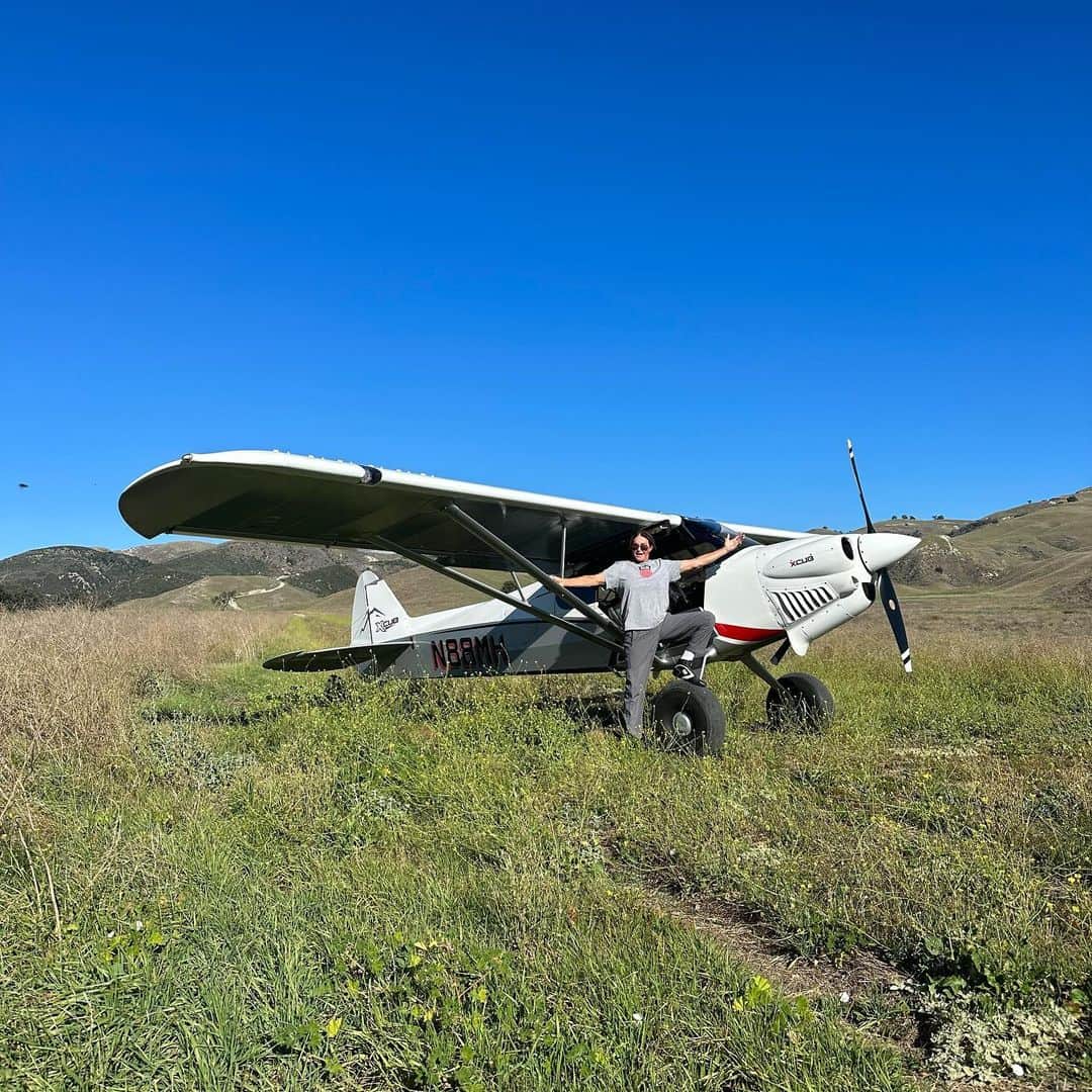 Caitlyn Jennerのインスタグラム：「Great day with my Cub Crafter bush plane out in the mountains. So much fun.」