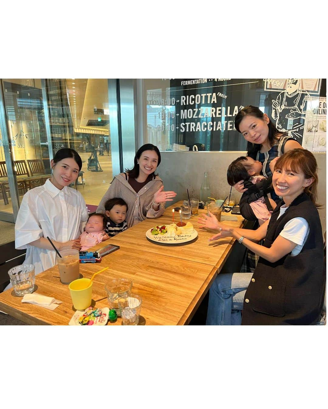 田中響子さんのインスタグラム写真 - (田中響子Instagram)「先日のお姉さまたちとの🍽️  まいさんのお祝いするつもりが 私までお祝いしてもらっちゃった！ ありがとうございます🥺♡  まいさんbaby楽しみすぎる〜🥰 改めておめでとうございます❣️」10月25日 9時01分 - coco.golf