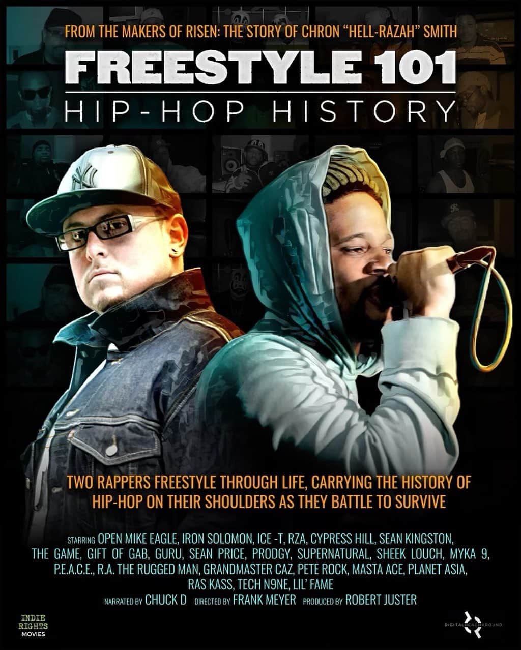 ブレッキン・メイヤーのインスタグラム：「Hey all, my super talented brother directed a new documentary and it is out now! “Freestyle 101 Hip Hop History” is available on Amazon Prime, YouTube Movies, and Google Play via Indie Rights Movies. (Please leave a review on Amazon!) The film stars Ice-T, Wu-Tang Clan, Cypress Hill, Open Mike Eagle, Iron Solomon, M.O.P., Fat Joe, Del, Mobb Deep,m and many more.  Visit www.freestyle101movie for more info」