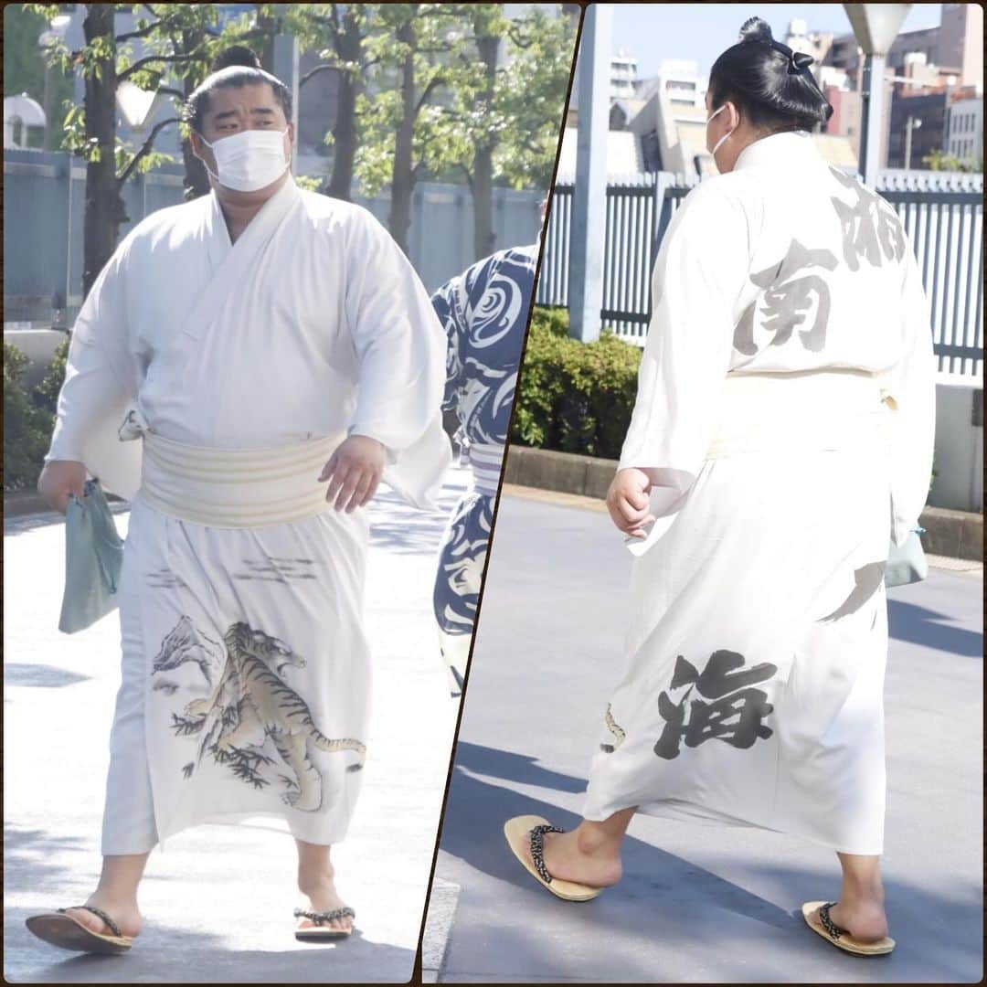 日本相撲協会さんのインスタグラム写真 - (日本相撲協会Instagram)「大相撲九月場所　着物紹介　場所入り　その5  着物で颯爽と歩く姿。 各々のこだわりが詰まった着物。 見ているとたくさんの発見があります。  背中の模様も合わせて、総勢64名分をお届け。 巡業でもたくさんの着物が見られる機会があります。 ぜひチェックしてみてください！  @sumokyokai #sumo #相撲 #和服 #着物 #japan  #朝乃山 #王鵬 #髙安 #阿武咲 #錦富士 #宝富士 #剣翔 #金峰山 #宇良 #隆の勝 #大翔鵬 #竜電 #湘南乃海」10月25日 15時47分 - sumokyokai