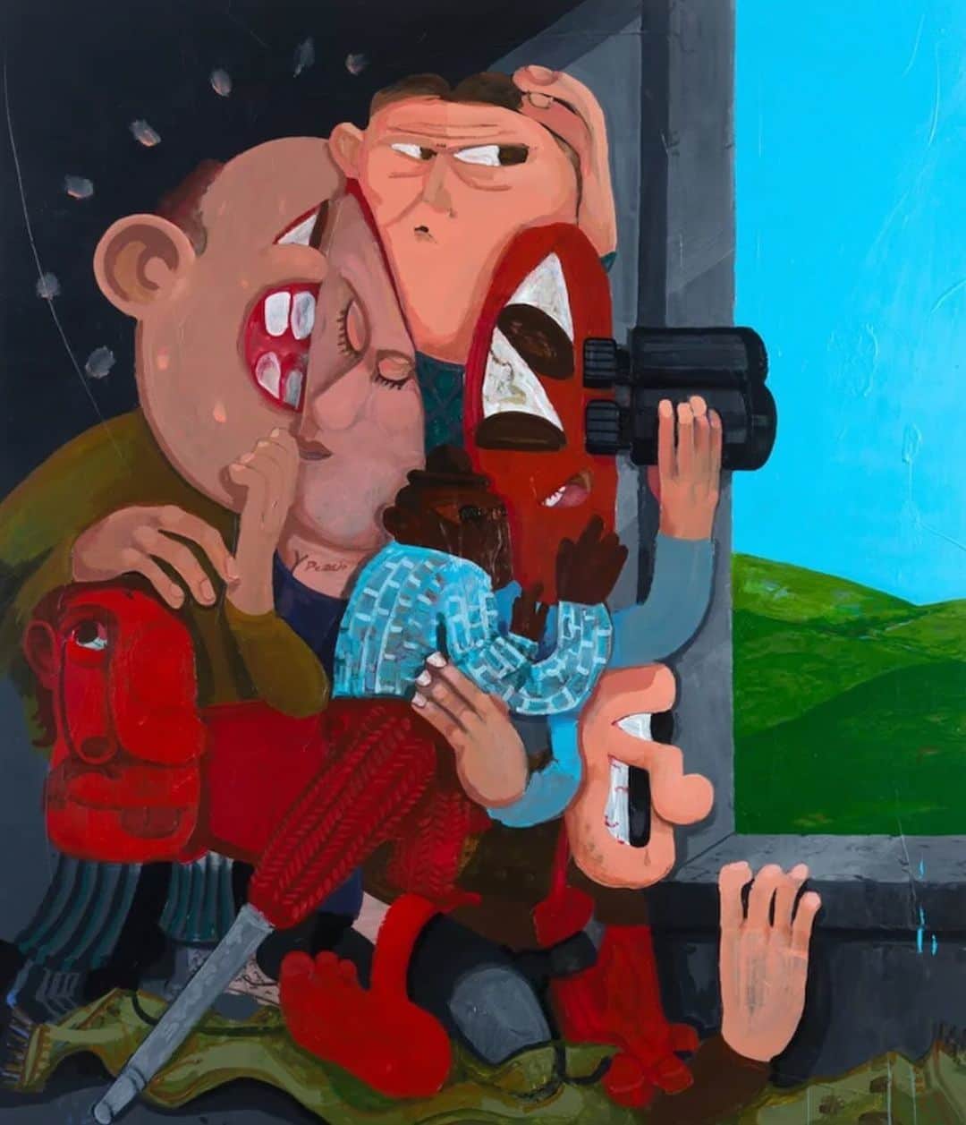 Juxtapoz Magazineのインスタグラム：「@erkutterliksiz “Disaster of Epic Proportions" at @breachmiami」