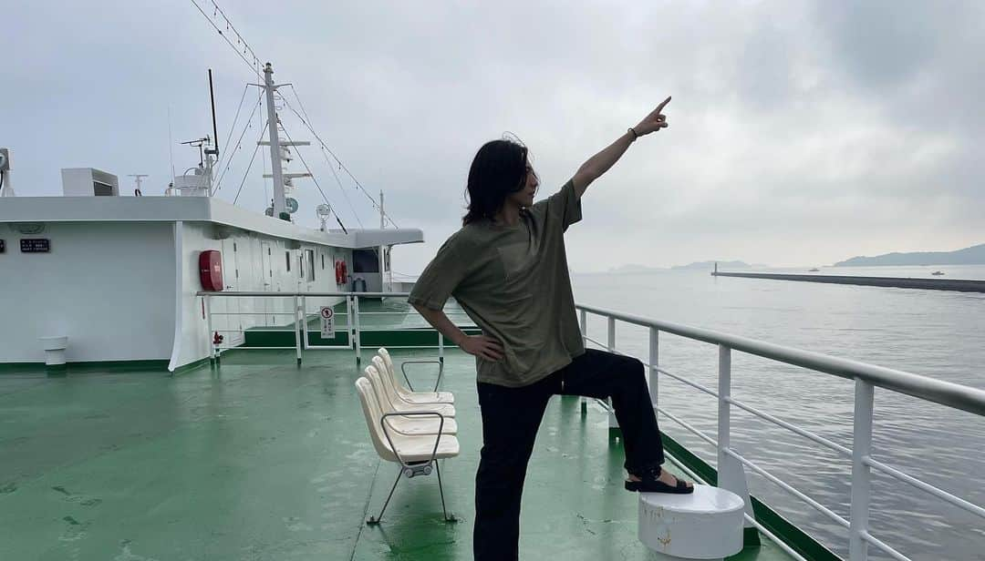 山崎晶吾さんのインスタグラム写真 - (山崎晶吾Instagram)「🛳💨」10月25日 11時38分 - yamazakishogo