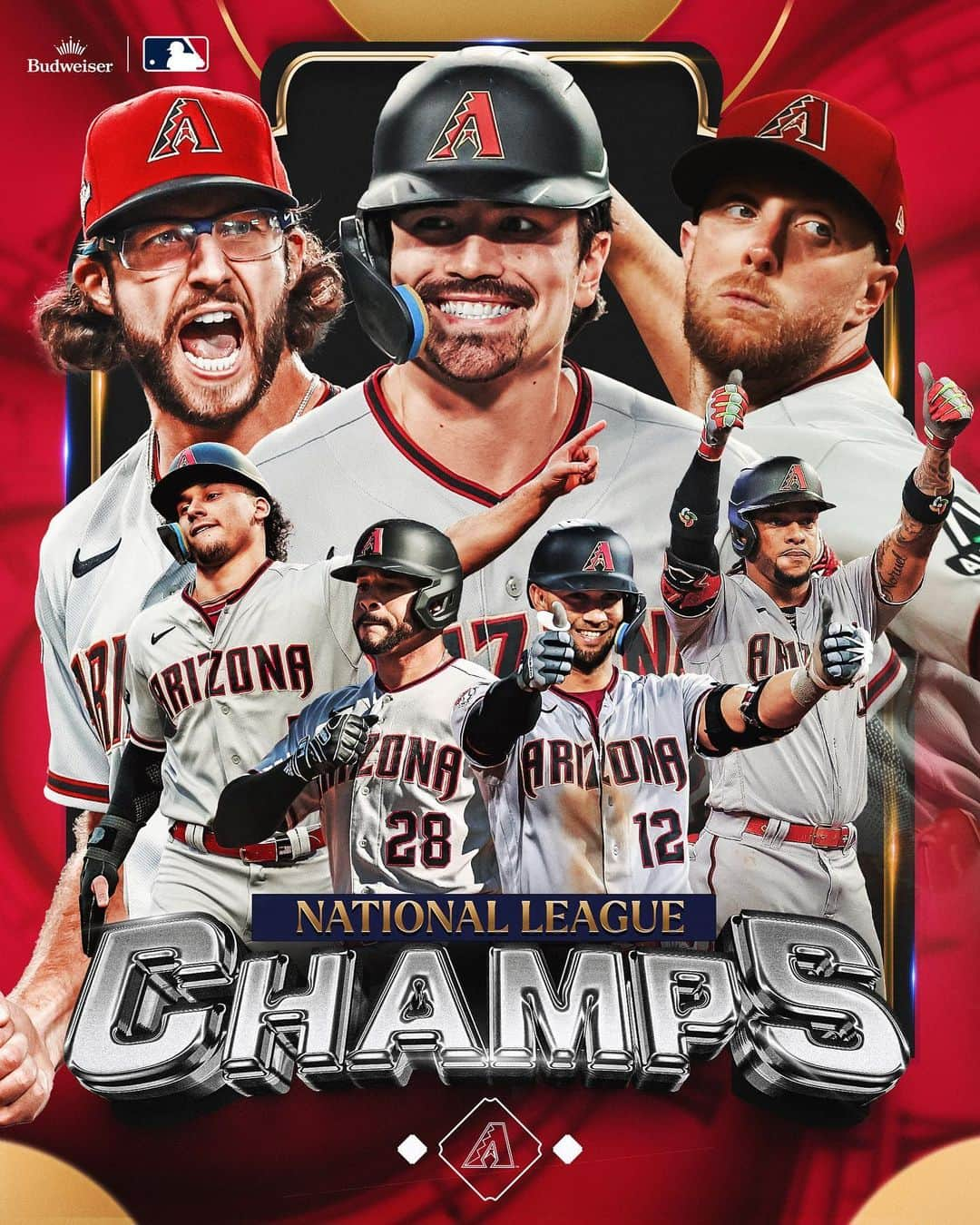 MLBさんのインスタグラム写真 - (MLBInstagram)「SNAKES SURVIVE!  The @Dbacks are headed to the #WorldSeries! #CLINCHED」10月25日 12時22分 - mlb