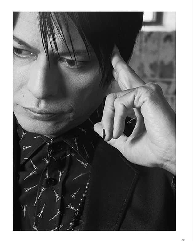 中野敬久のインスタグラム：「いつも優しい方でした。#rip #bucktick #櫻井敦司」