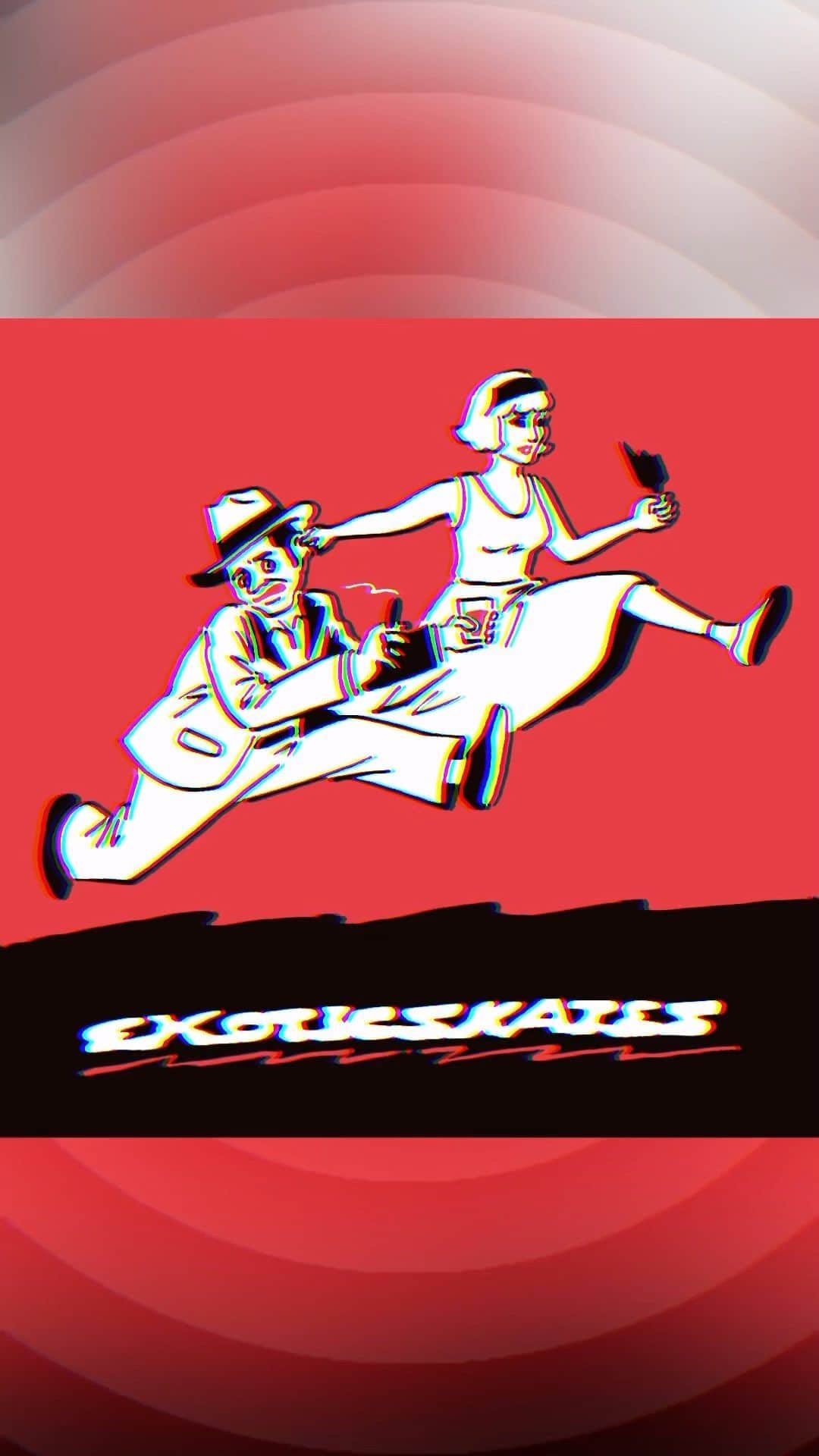 MONKYのインスタグラム：「🚀🚀🚀🚀  本日よりダウンロード予約開始です。  EXOTIC SKATESの新曲『Borsalino』  ドラムの梅ちゃん（梅本浩亘）をフィーチャーしたハードボイルド風な楽曲、ボルサリーノ！  今回も最好なイラストを描いてくれたのは苦虫つよし画伯 ！  11月1日より配信開始です。  楽しんでもらえれば嬉しいです！！  DLリンクはプロフィールから飛べます。  Music Link https://orcd.co/zg0lp6z  EXOTIC SKATES   ”Borsalino” (4:11)  【Musician】 MONKY：Flute,Soprano Sax,Alto Sax,Tenor Sax,Baritone Sax  IWAI LONGSELLER：Organ  Noriaki Takagi：Bass  Hironobu Umemoto：Drums  Composed by MONKY Produced by EXOTIC SKATES Recorded by Katsuya”Gunso”Minamikawa Recorded at K.station Recording Studio Mixed by MONKY & Mitsukazu Tanaka Mastered by Mitsukazu Tanaka (studio Chatori) Artwork by Tsuyoshi Nigamushi   ‪releasse‬ ‪11/01/2023‬  【楽曲説明】 ドラムの梅本浩亘をfeaturingした嵐を呼ぶナンバー。 炸裂するドラムに咆哮するロックオルガン！ 黒く疾走するベースに唸り迫るサックス。 ギャング映画のサントラをイメージしたハードボイルドな楽曲。  レコーディングはメンバー4人による一発録り。 一体感と臨場感のあるエネルギッシュな録音を収録。  ミックスはMONKYと音響エンジニアの巨匠・田中三一が共同で作り上げ、マスタリングも田中三一が担当。 バンドが目の前で演奏しているかのような、立体感のある音像。  アートワークを担当しているのは、パリで開催されたアートフェス2023でも大好評を博した話題のイラストレーター、苦虫ツヨシ。」