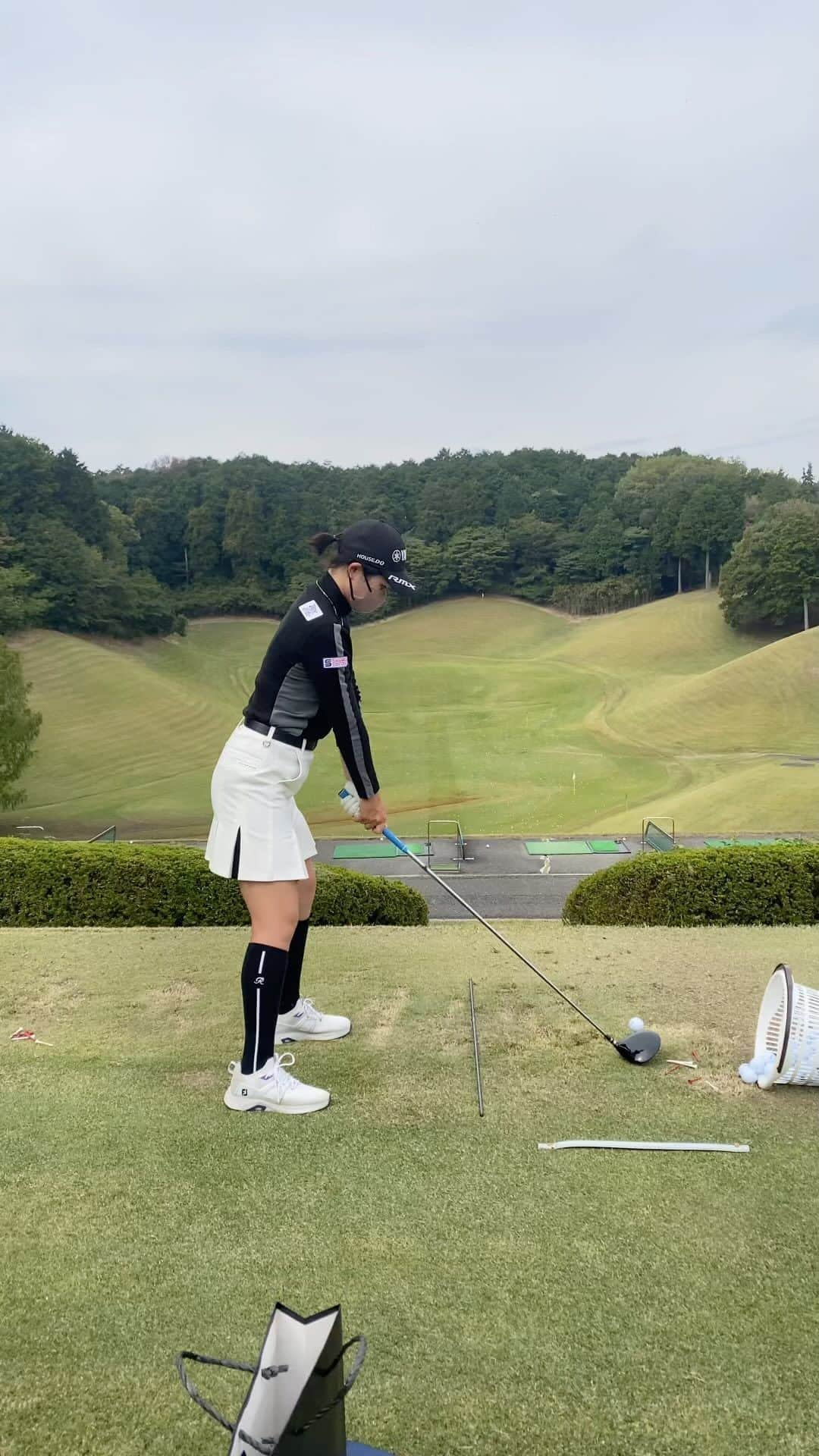 植竹希望 のインスタグラム：「#ゴルフ#ゴルフスイング#プロゴルファー#lpga#スイング動画」