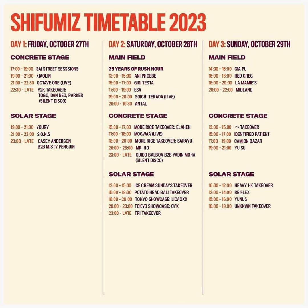 Licaxxxさんのインスタグラム写真 - (LicaxxxInstagram)「This weekend @shifumiz Hong Kong🇭🇰❤️   コロナ禍を経て3年越しの開催！！2018年のShi Fu Mizに遊びに行ったことがあります。香港からフェリーで1時間ぐらいいったとこの島🏝️ そっからだいぶパワーアップしていてどうなるのか楽しみ。そしてCYKと一緒で嬉しい🥹寺田さんもいる🫶」10月25日 13時47分 - licaxxx1