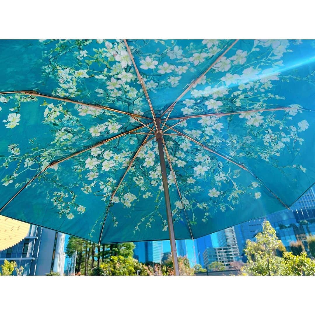 徳山沙季さんのインスタグラム写真 - (徳山沙季Instagram)「. 晴雨兼用でとっても鮮やかな  @casatabi の傘☂ . 私が使っているのは「ゴッホのアプリコット」というデザインでシャンパンゴールドの フレームも気に入っています✤ 傘面積が通常のものより10cmほど大きいということで 雨や紫外線からカバーしてくれるのも嬉しいです❥︎ . クーポンコード【NFCAGX5WESRW】で 500円OFFで購入できます⸝⋆⸝⋆ . . @casatabi  #PR #カサタビ　#晴雨兼用　#日傘　#雨傘 #ootd #傘 #☂️ #titivate #titivatestyle #vis #vis_jp  #ファッション好きな人と繋がりたい #gu_for_all #gustyle #プチプラコーデ #ファッションコーデ #ファッション小物  #カジュアルコーデ #休日コーデ #r_fashion」11月23日 18時42分 - saki.whitesnow