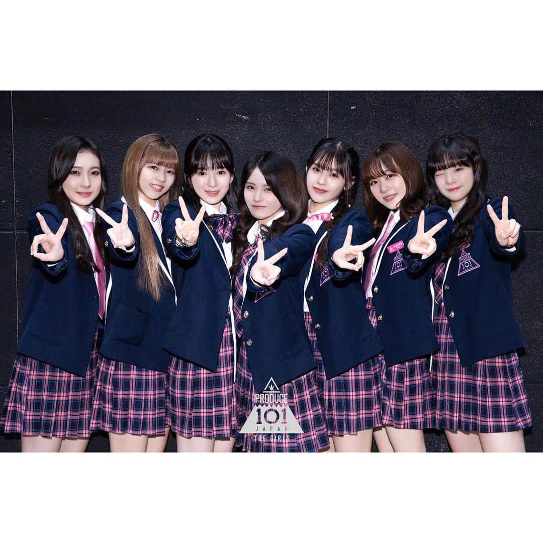 のインスタグラム：「[📸] BEHIND PHOTO *໒꒱⋆  ┊▶┊ #日プガールズ #7 ┊◀┊  Lemino にて本編オンデマンド配信中📲  本日21時 #8 配信予定 👑  #日プ #LEAPHIGH #Lemino #レミノ #毎週木曜21時レミノ配信中」