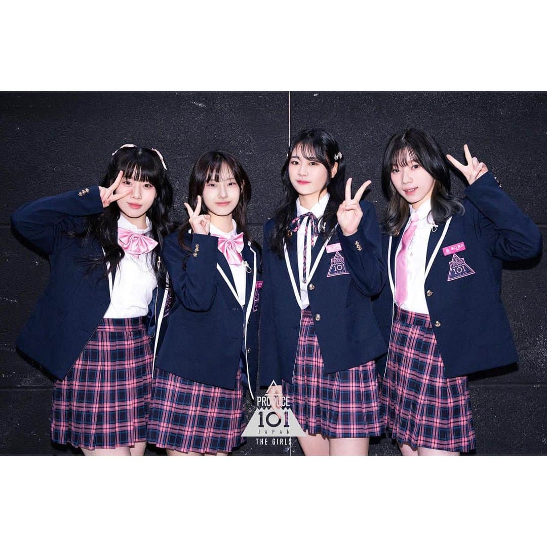のインスタグラム：「[📸] BEHIND PHOTO *໒꒱⋆  ┊▶┊ #日プガールズ #7 ┊◀┊  Lemino にて本編オンデマンド配信中📲  本日21時 #8 配信予定 👑  #日プ #LEAPHIGH #Lemino #レミノ #毎週木曜21時レミノ配信中」