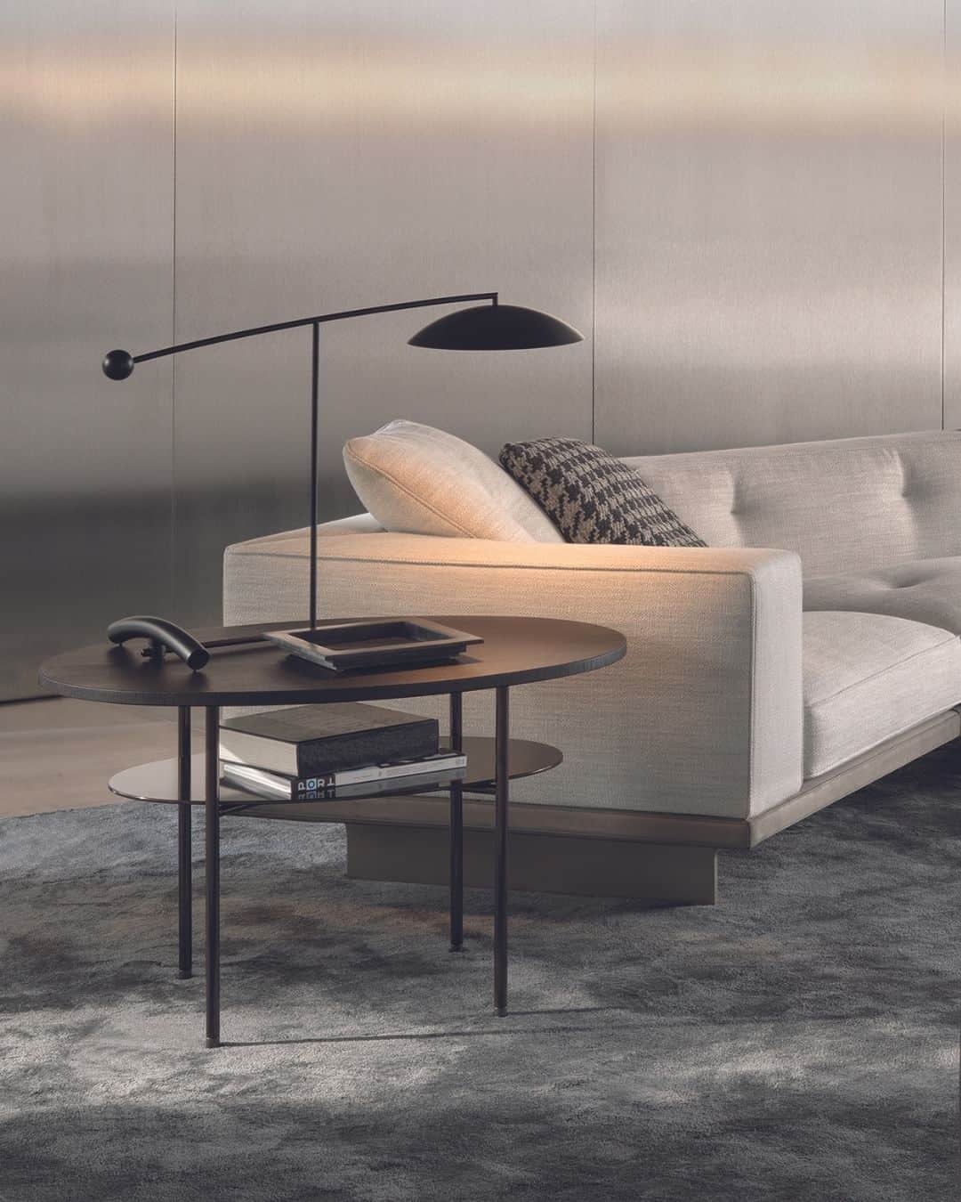 Minotti Londonのインスタグラム：「New for 2023, the instinct for the continuity of shapes, and lines, and for consistency of language and style typical of Minotti’s modus operandi, is embodied in the Dylan modular seating system.   A multifaceted and versatile lexicon in which the rigour of forms is combined with their ability to accommodate.  Refined and articulated volumes come together to bring to life a system expressed in three variants capable of meeting different areas of taste and as many ways of experiencing the domestic and Hospitality spaces.   @rodolfodordoni design.  Tap the link in our bio to explore the Dylan Sofa.  #dylan #rodolfodordoni #minotti #minottilondon #luxuryfurniture #interiordesign #madeinitaly #luxurysofa #sofadesign #sofa #livingroomdecor #livingroomideas #livingroomdesign」