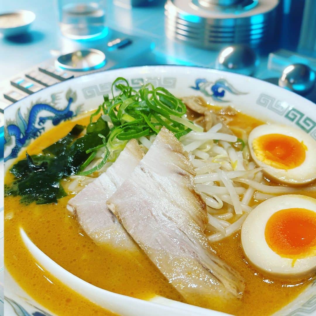 藤田琢己のインスタグラム：「昨日食べた味噌ラーメン美味しかったなぁ。 heres a photo of the miso ramen I had last night  #ramen #miso」