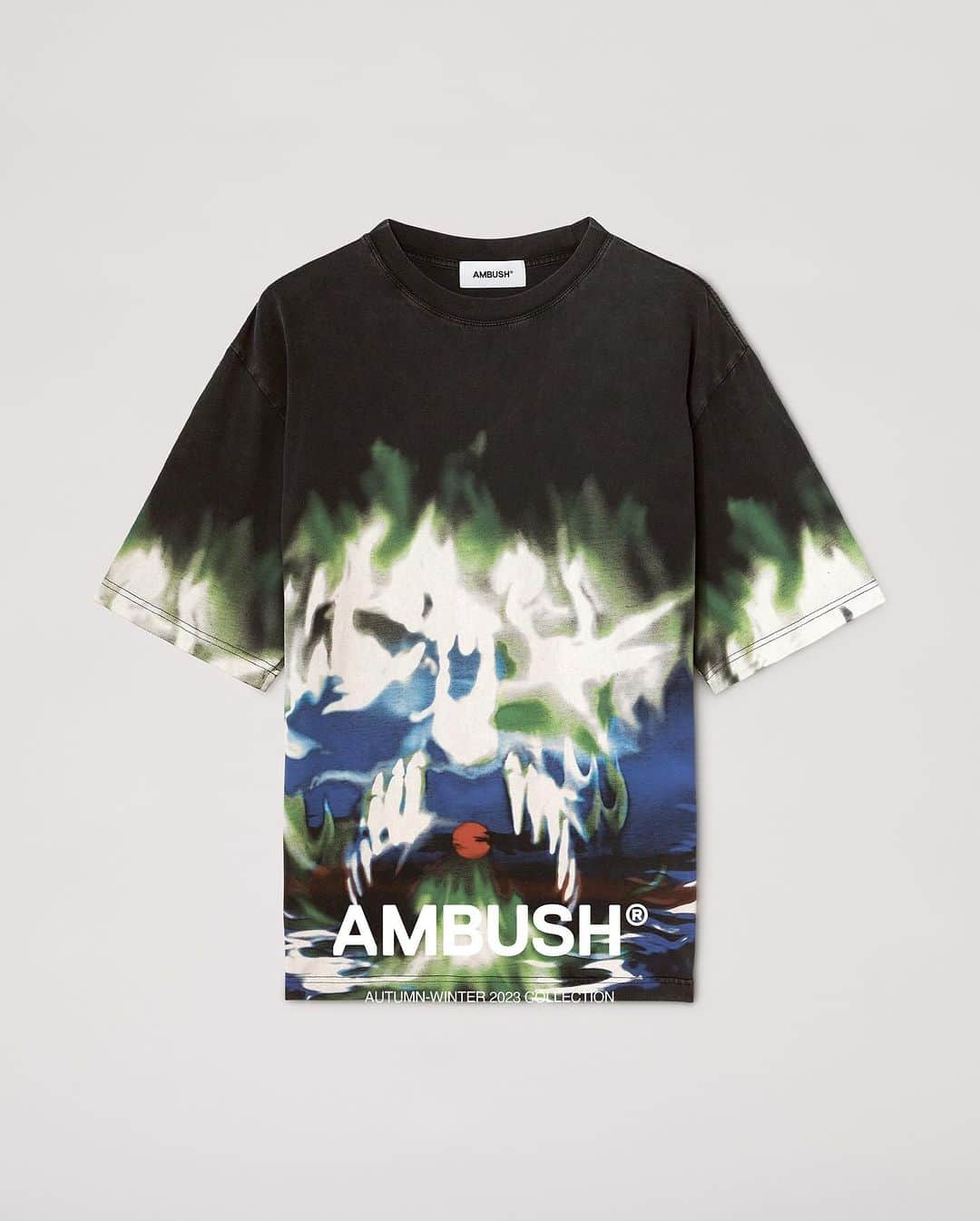 AMBUSHさんのインスタグラム写真 - (AMBUSHInstagram)「Graffiti-inspired airbrush graphics that reference the natural elements on new unisex vintage-wash tees and hoodies. Now available at our WEBSHOP and WORKSHOP.」11月23日 14時29分 - ambush_official