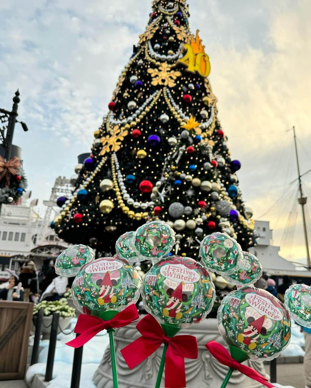 MI-MIさんのインスタグラム写真 - (MI-MIInstagram)「XmasDisney🎄♥️  今年もできて嬉しい☺️ 楽しすぎた〜🫶🫶  #disneysea #disney #ディズニー #ディズニーシー #クリスマスディズニー #クリスマスツリー #クリスマスコーデ」11月23日 14時54分 - mii__mi.chan