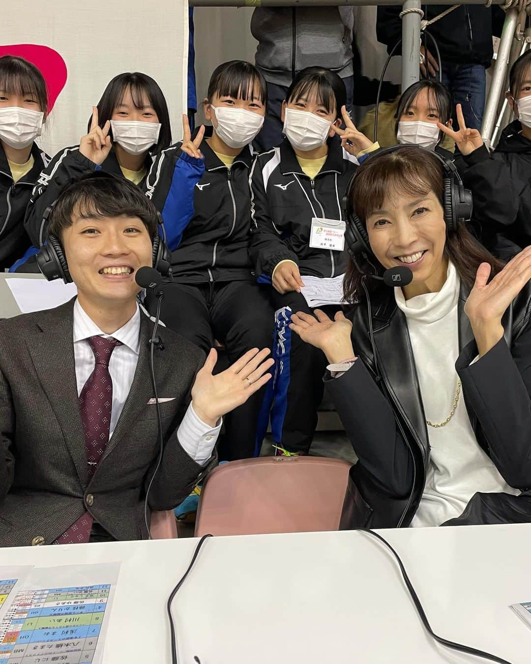 大林素子さんのインスタグラム写真 - (大林素子Instagram)「春高バレー福島県代表決定戦 最後の全国の切符を懸けた 闘い！また、ブログでゆっくり！ オンエアは、このあと福テレにて」11月23日 15時07分 - m.oobayashi