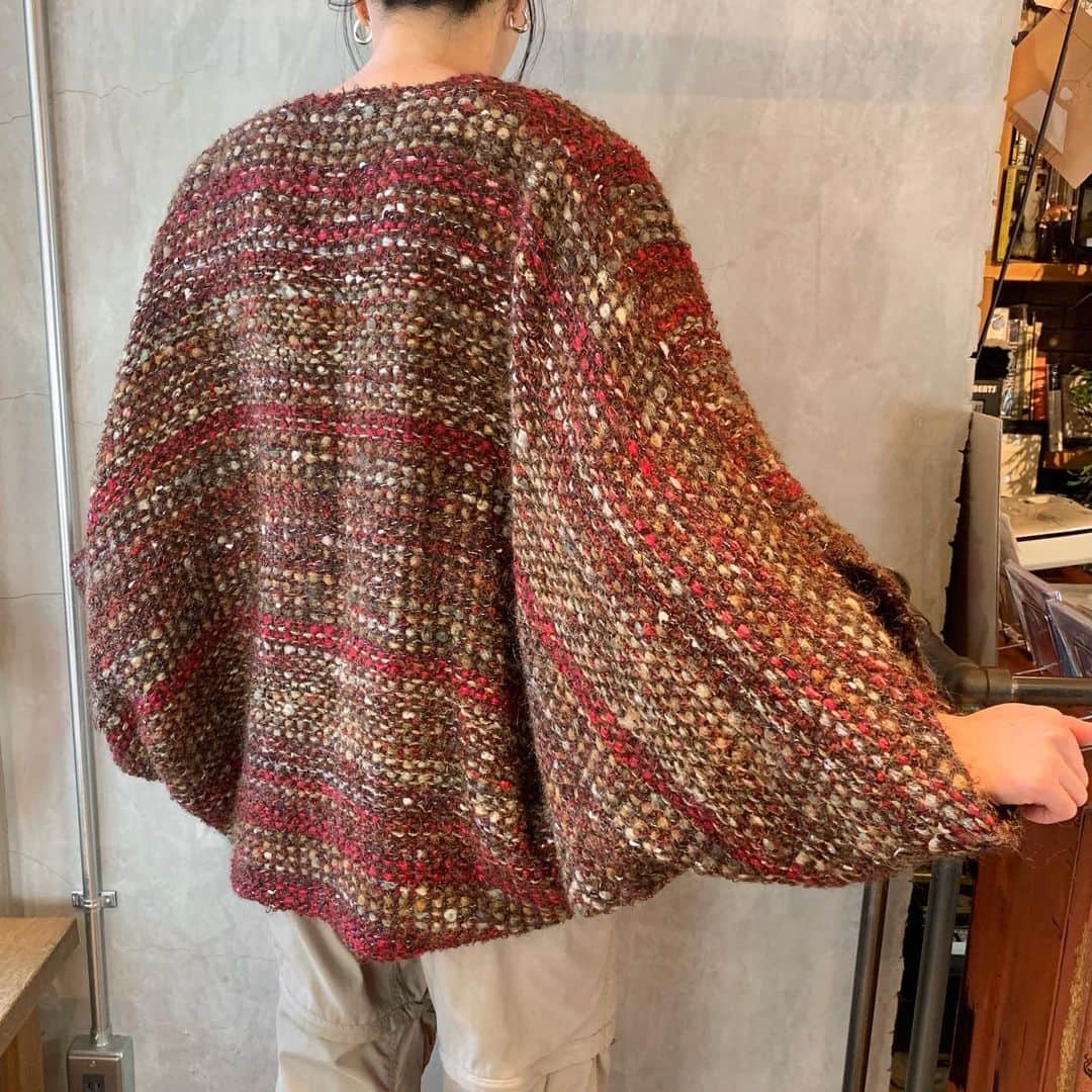birthdeathのインスタグラム：「New Arrival  80's Bud wing sleeve cardigan  #birthdeath #vintage」