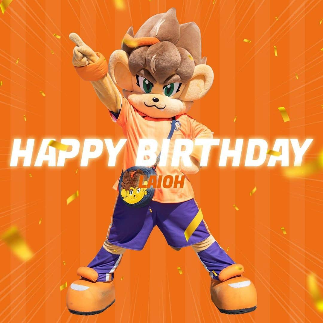 AC長野パルセイロのインスタグラム：「. 🎂HAPPY BIRTHDAY!!🎂  🦁11/23  本日11/23は #ライオー のお誕生日です！  おめでとう、ライオー🦁🐾 . . #長野をオレンジに #prideofnagano #acnp #パルセイロ #ac長野パルセイロ #長野 #jリーグ #誕生日」