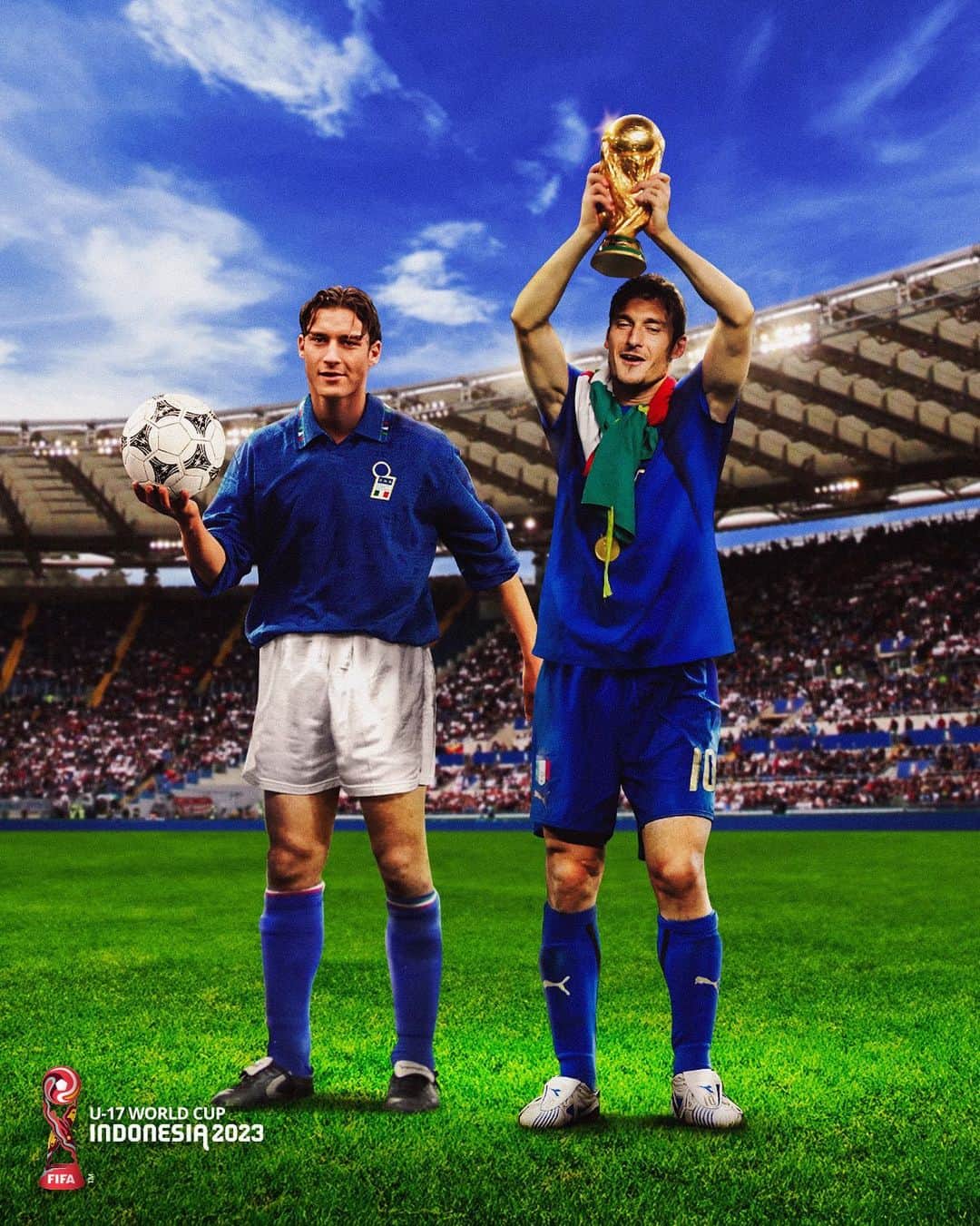 FIFAワールドカップさんのインスタグラム写真 - (FIFAワールドカップInstagram)「#U17WC 👉 #FIFAWorldCup   🇮🇹 Francesco Totti was Italy's golden boy!」11月23日 16時05分 - fifaworldcup