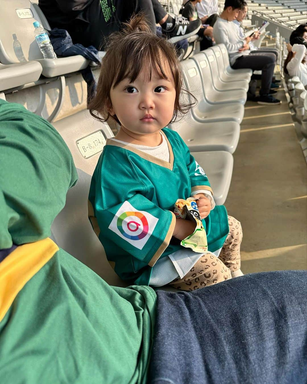 SAYUKAのインスタグラム：「ヴェルディキッズ⚽️👶🏽♥  #東京ヴェルディ#tokyoverdy」