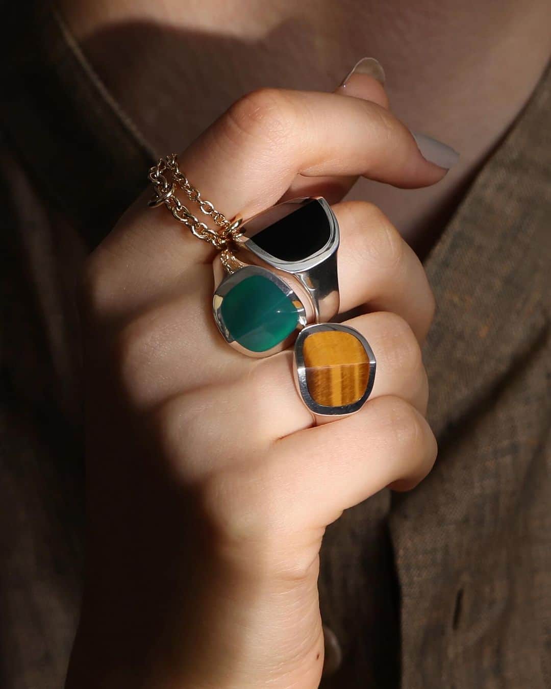 Hirotaka Jewelryさんのインスタグラム写真 - (Hirotaka JewelryInstagram)「EQUINOX PYRAMID RINGS #hirotakajewelry」11月19日 20時05分 - hirotakajewelry