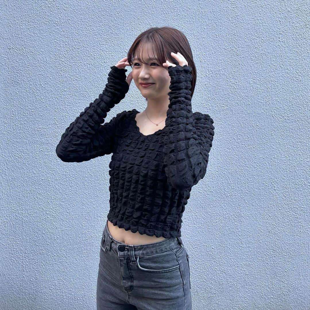 櫻井紗季さんのインスタグラム写真 - (櫻井紗季Instagram)「. ぽこぽこが可愛い オフショルでも着れちゃう☺︎♡ @amail_official」11月19日 20時25分 - saki_sakurai_official
