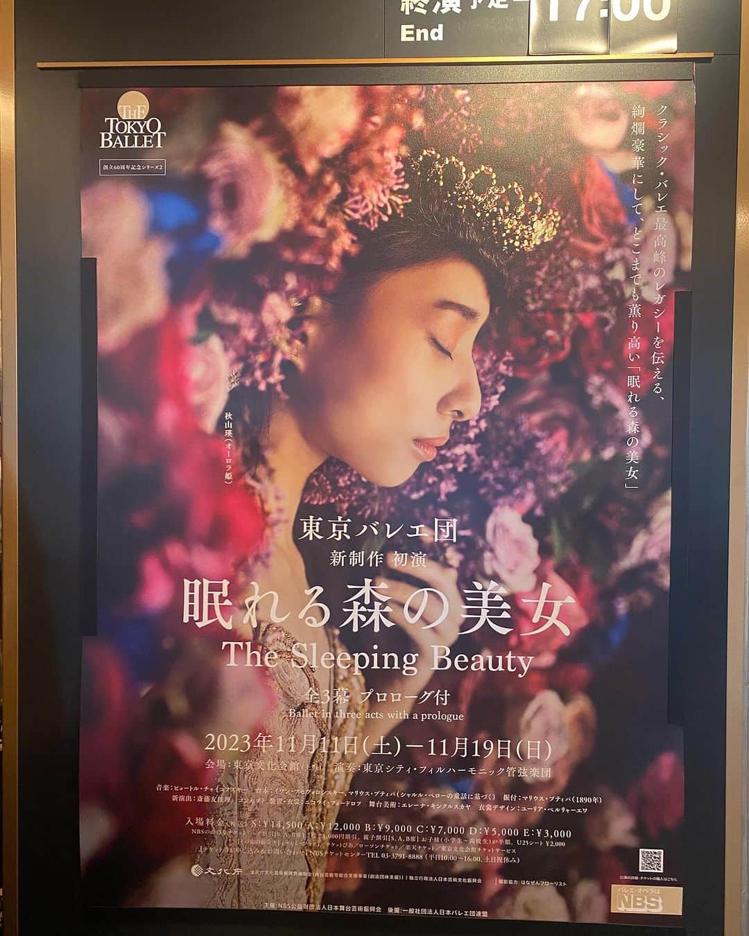田添菜穂子さんのインスタグラム写真 - (田添菜穂子Instagram)「東京バレエ団「眠れる森の美女」新制作、美しく夢のような世界でした。  お話を変えなくても、演出、振り付けのリニューアルで、オーソドックスな古典バージョンはこうして現代の人たちに受け入れられる形に生まれ変わるのだな、と。芸術監督・斎藤友佳理さんの素晴らしいプロダクション。 ダンサー、皆様素晴らしく全く飽きない3時間でした！  私が習っている先生が出るたびに興奮しながら拝見していましたが、その中でも、今日は政本絵美さん　@em1msmt_35 が、物語を引っ張っていく重要な役のリラの精！！ノーブルな雰囲気がとても役にピッタリで、悪役・カラボスに対峙する時は、とてもかっこよく！大活躍で本当にステキでした！絵美さん、BRAVO！！ 後藤健太朗さんも今日は4人の王子も、長靴をはいた猫も、と大活躍で特に猫は、ユーモアたっぷりの踊りが素晴らしかったです！！  そして、カラボスは先日トークショーでご一緒した柄本弾さん！ @dan_tsukamoto いつもの美しい王子オーラをイーブルな凄みに変えて、周囲を圧する存在感。ワルさがかっこよくてとても素敵でした！  #東京バレエ団 #政本絵美 #後藤健太朗 #柄本弾 #眠れる森の美女 #斎藤友佳理」11月19日 20時43分 - nahokotazoe